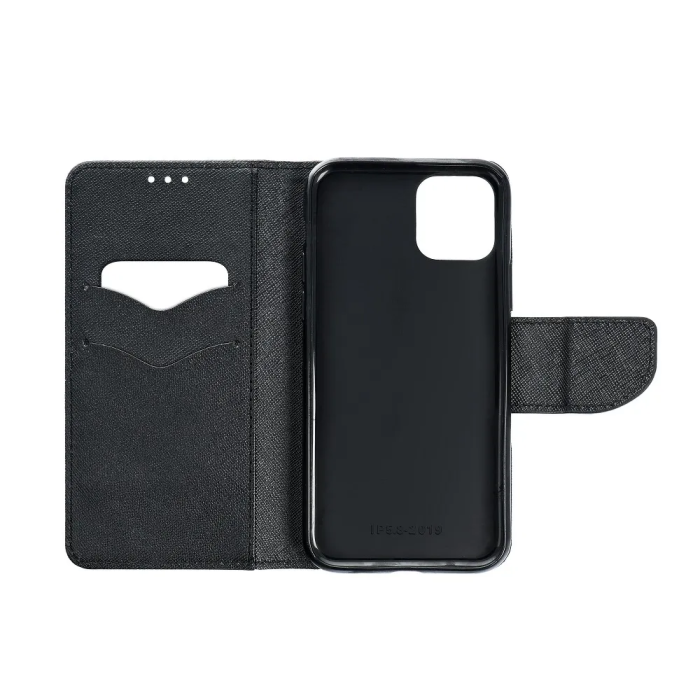 OEM - Galaxy S5 Plånboksfodral Fancy Eco Läder - Svart