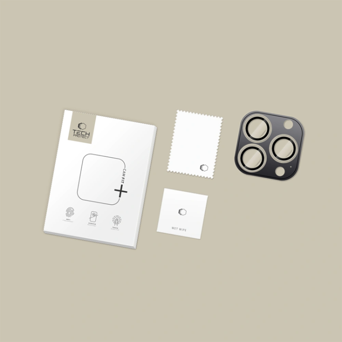 Tech-Protect - Tech-Protect iPhone 17 Pro/17 Pro Max Härdat Glas Kameraskydd