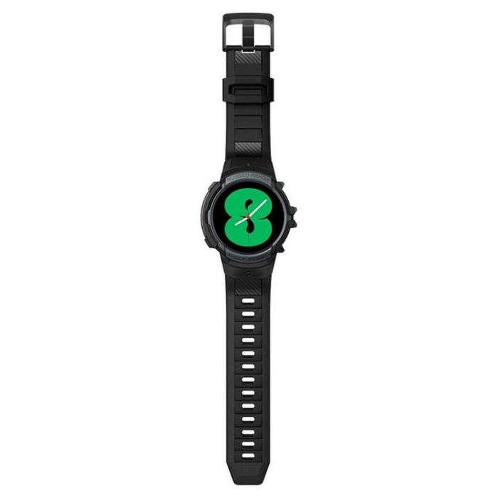 UTGATT - Spigen Galaxy Watch 4/5 (44mm) Strap Rugged Armor Pro - Charcoal Grå