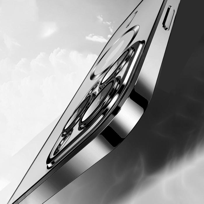 VMAX - Vmax Mag TPU-skal Elektropläterat till iPhone 15 Plus Svart