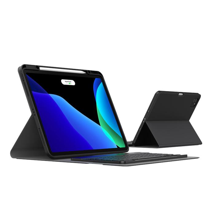 BASEUS - Baseus iPad Pro 12.9 English Keyboard Skal Brilliance - Svart