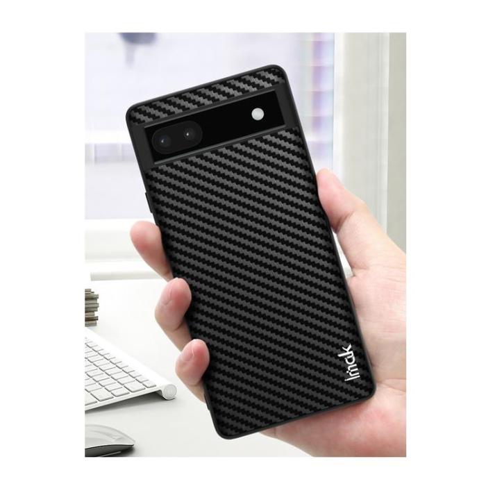 Imak - IMAK Google Pixel 6a Skal LX-5 Carbon Fiber - Svart