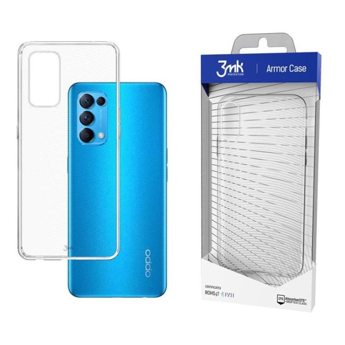 UTGATT5 - 3MK Armor Skal Oppo Find X3 Lite 5G - Transparent