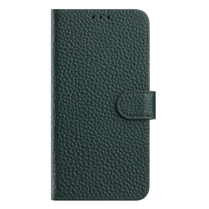 A-One Brand - OnePlus Nord 5 Plånboksfodral Litchi Äkta läder - Grön