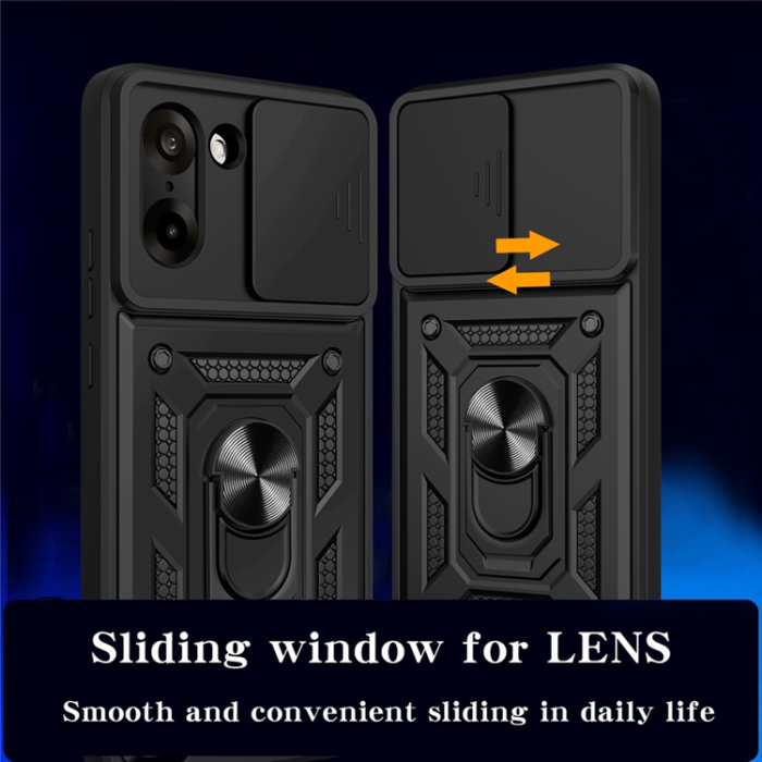 A-One Brand - OnePlus Nord CE5 Mobilskal Slide Camera Kickstand