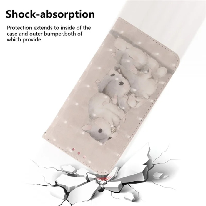 A-One Brand - Sony Xperia 10 VI Plånboksfodral 3D Pattern - Squirrels