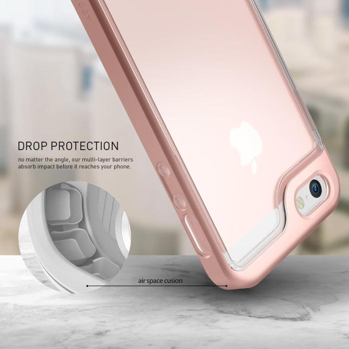 Caseology - Caseology Skyfall Skal till Apple iPhone 5/5S/SE - Rose Gold