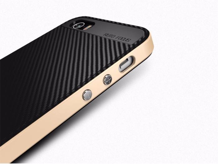 UTGATT5 - U.Case Super Armor skal till Apple iPhone 5/5S/SE - Grå