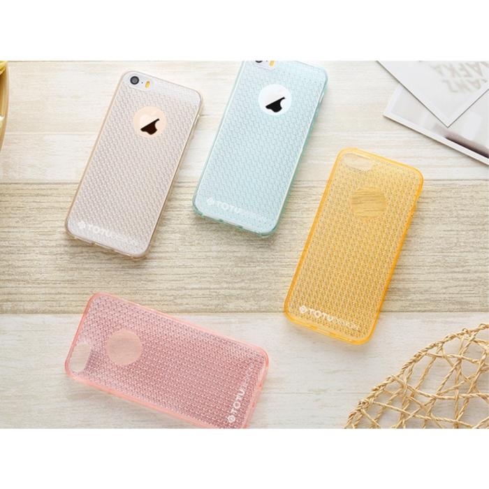 UTGATT5 - TOTU Star Series FlexiSkal till iPhone 5/5S/SE - Blå