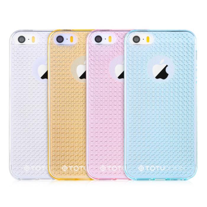 UTGATT5 - TOTU Star Series FlexiSkal till iPhone 5/5S/SE - Blå