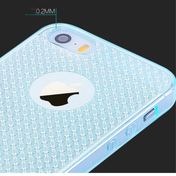 UTGATT5 - TOTU Star Series FlexiSkal till iPhone 5/5S/SE - Blå