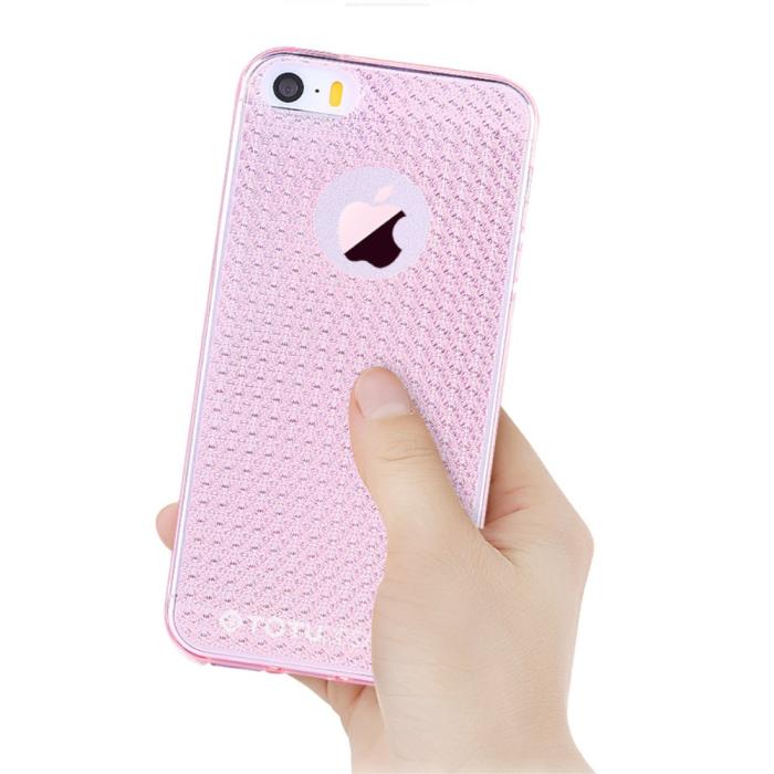 UTGATT5 - TOTU Star Series FlexiSkal till iPhone 5/5S/SE - Blå