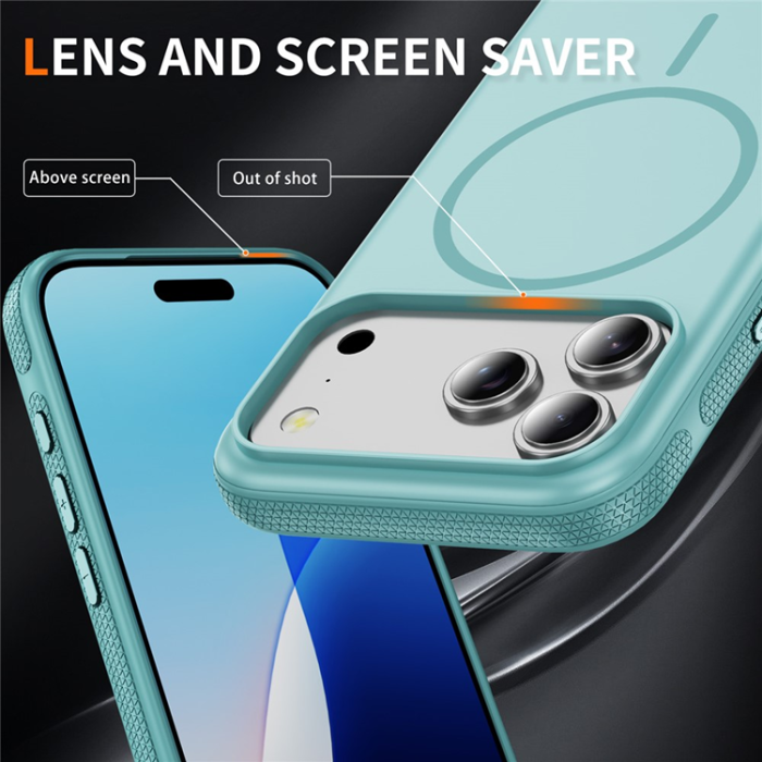 A-One Brand - iPhone 17 Pro Max Mobilskal MagSafe PC + TPU Shockproof