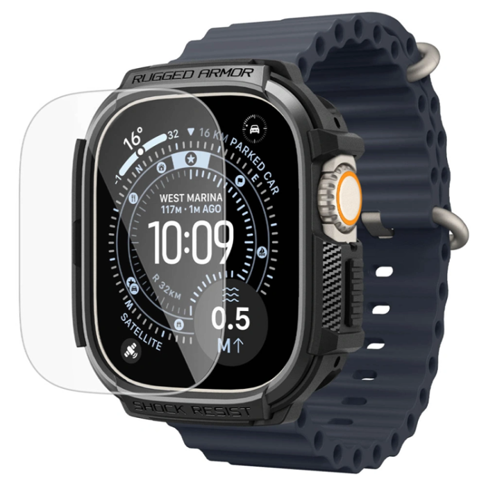 Spigen - Spigen Skal för Apple Watch Ultra 1/2/3 (49mm) Rugged Armor
