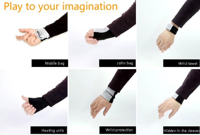 UTGATT1 - PCMAMA Wrist band till mobil - XL - (Flower)