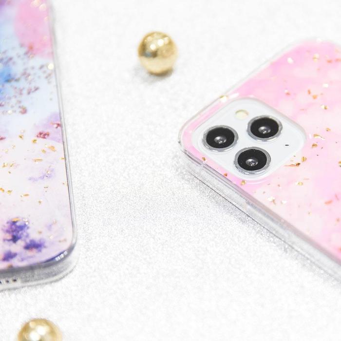 OEM - Guldglamourfodral för Samsung Galaxy A51 Rosa