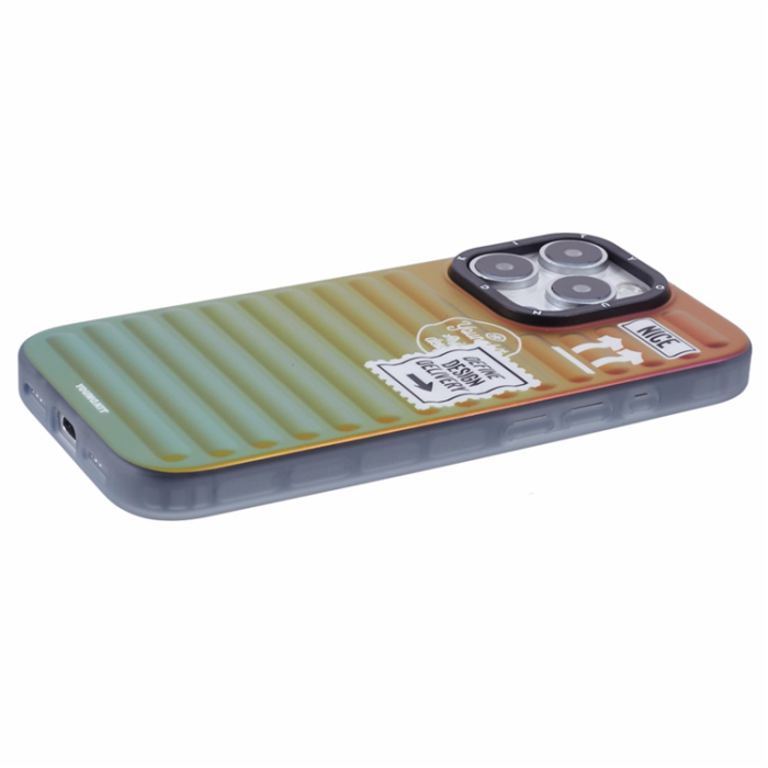 YOUNGKIT - YOUNGKIT iPhone 16 Pro Mobilskal Suitcase Style - Flerfärgad