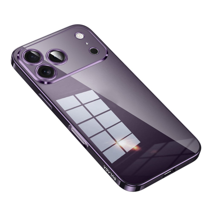 SULADA - SULADA iPhone 17 Pro Mobilskal Ultra Thin Electroplated - Mörklila