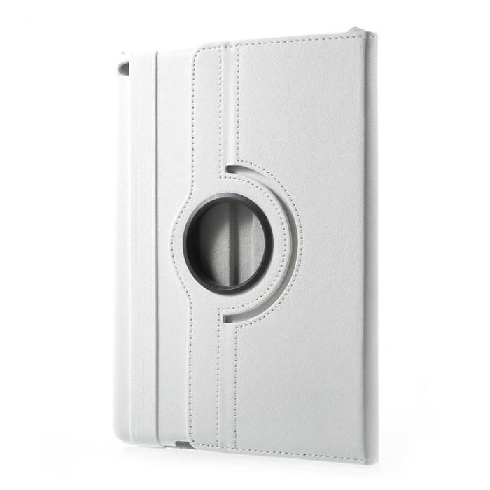 OEM - iPad 9.7 (2017/2018/Air/Air2) Fodral Litchi - Vit
