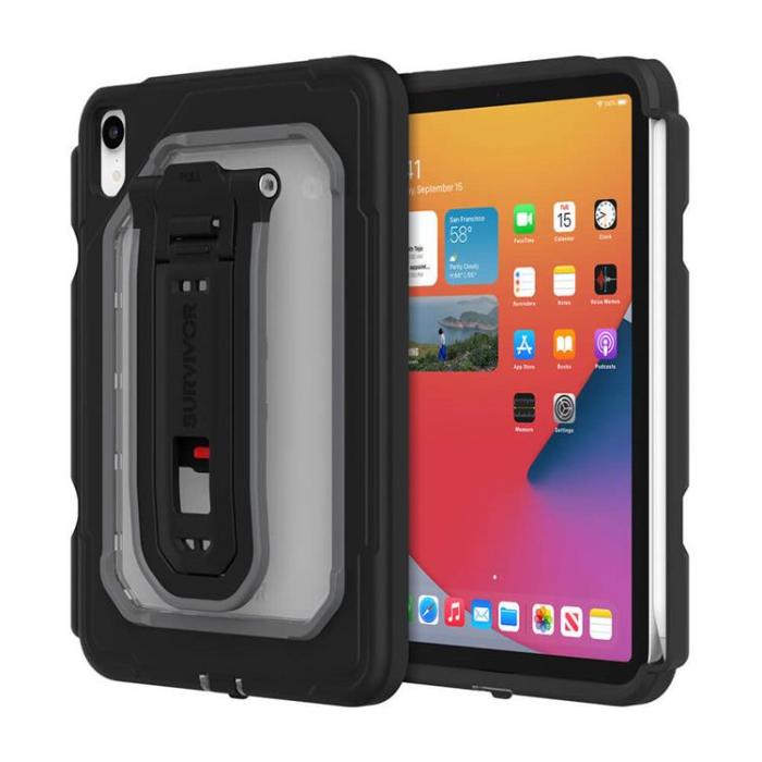 UTGATT1 - Survivor Tabletskal Endurance iPad Mini 6 2021 - Svart