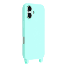 A-One Brand - iPhone 17 Mobilskal TPU med Hål för Rem - Mintgrön