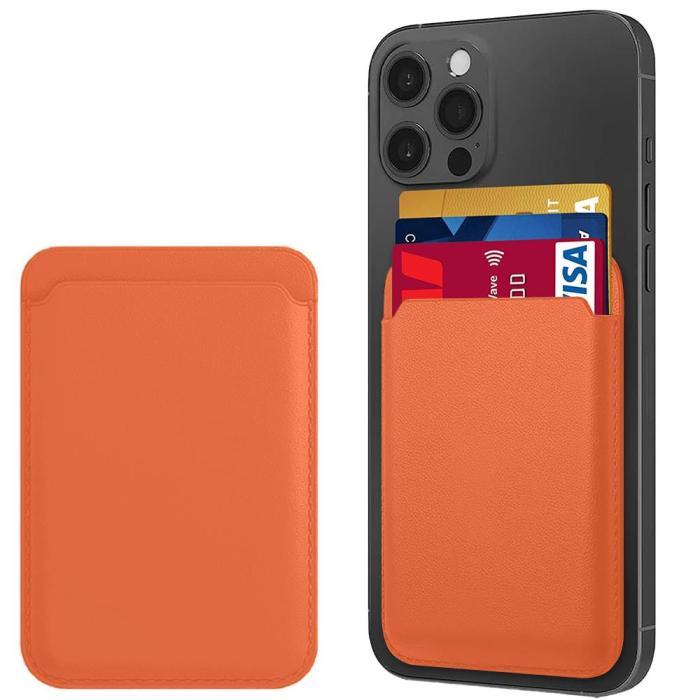 OEM - Magsafe Korthållare till iPhone 16/15/14/13/12 Modeller - Orange