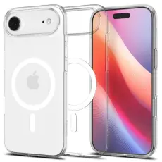 Spigen - Spigen iPhone Air Mobilskal Magsafe Liquid Crystal - Vit/Clear