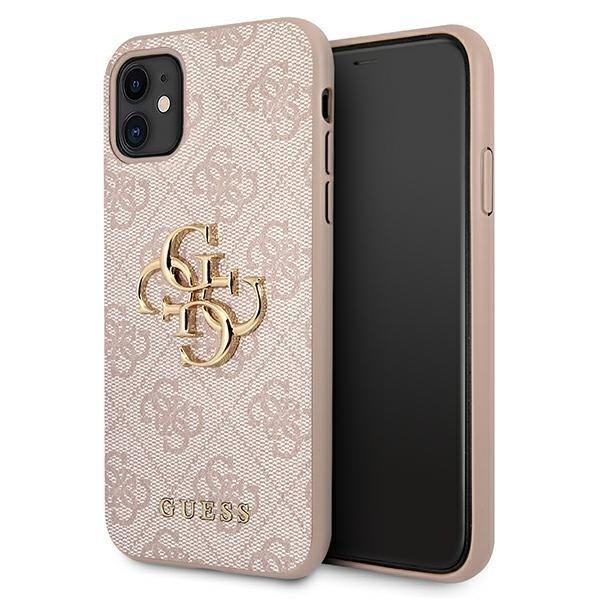Guess Skal iPhone 11 Big Metal Logo - Rosa | 2353 | AlltMobil