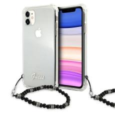Guess - Guess Skal iPhone 11 Black Pearl - Transparent
