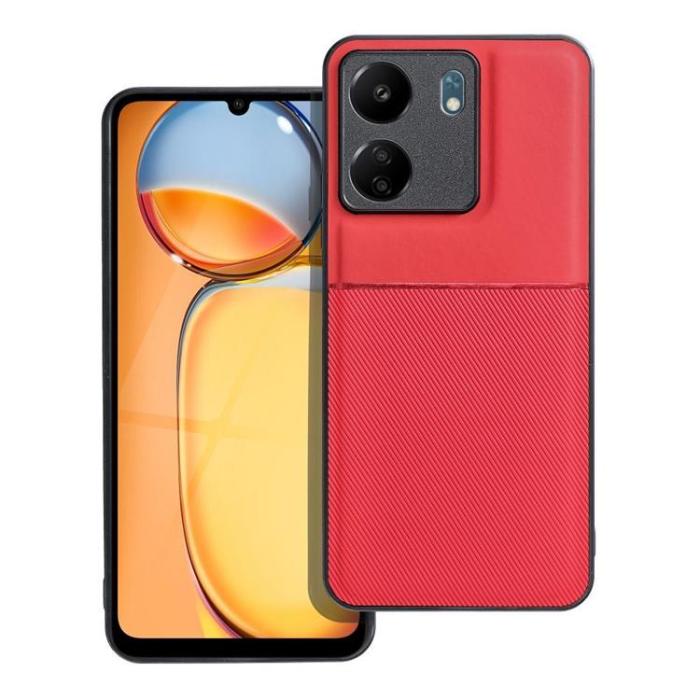 OEM - Xiaomi Redmi 13C/Poco C65 Mobilskal Noble - Röd