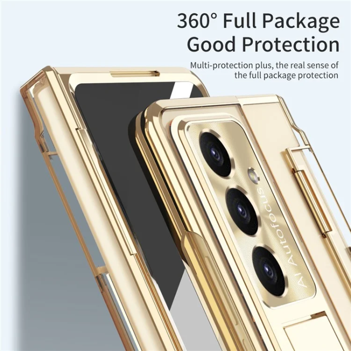 A-One Brand - Galaxy Z Fold 7 Mobilskal Kickstand med Skärmskydd
