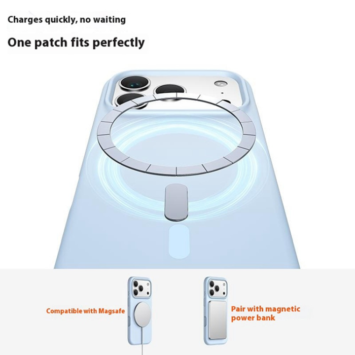 A-One Brand - iPhone 17 Pro Max Mobilskal Magsafe Liquid Silicone - Cream Gul