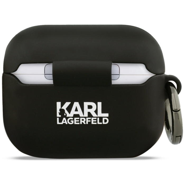 KARL LAGERFELD - Karl Lagerfeld AirPods Pro 3 Skal Silikon Karl&Chaupette Head 3D