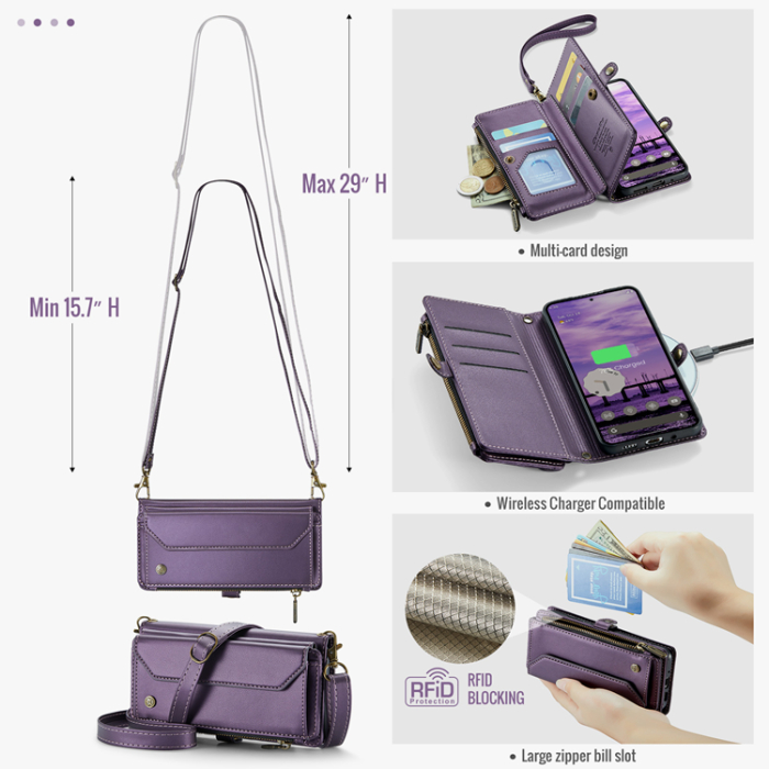 Caseme - CASEME Google Pixel 10/10 Pro Plånboksfodral RFID Zipper
