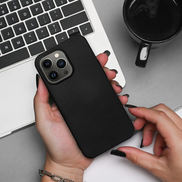 OEM - Xiaomi Redmi Note 14 Pro/14 Pro Plus Mobilskal Silikon - Svart