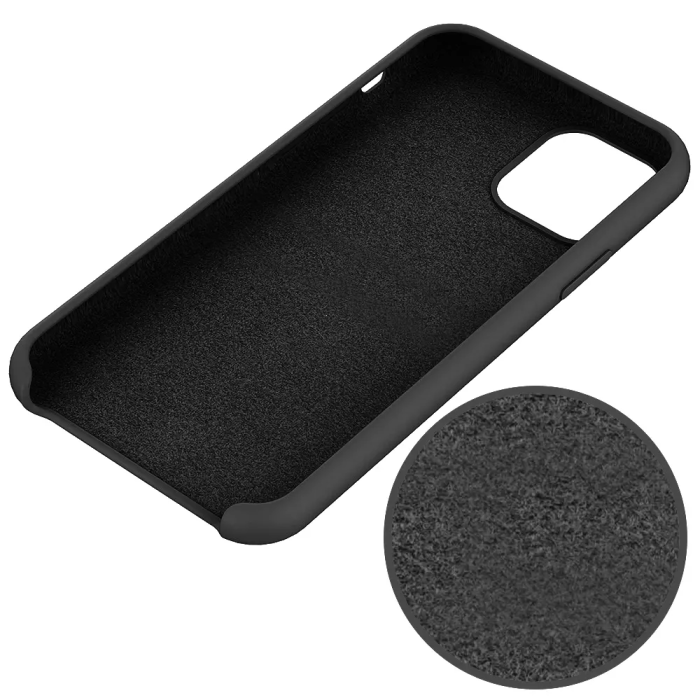 SiGN - SiGN iPhone XR Skal Liquid Silicone - Svart