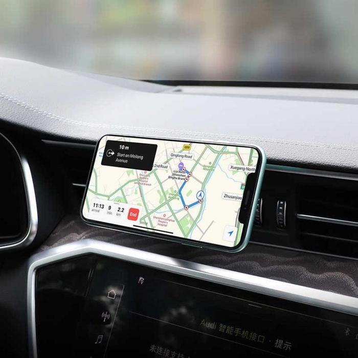 Hoco - HOCO magnetisk mobilhållare till Ventgaller Svart