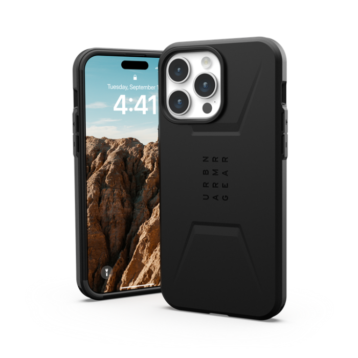 UAG - UAG iPhone 15 Pro Max Mobilskal Magsafe Civilian - Svart