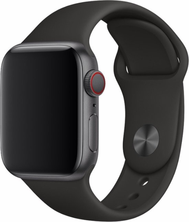 Devia Apple Watch (42/44/45/49mm) Armband Deluxe Sport - Svart | 5123 | AlltMobil