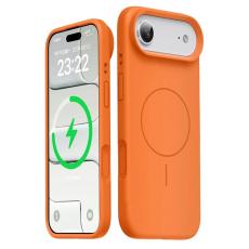 A-One Brand - iPhone Air Mobilskal MagSafe Liquid Silikon - Orange