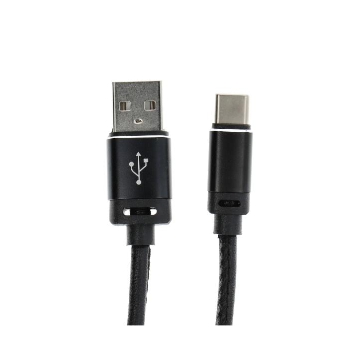 OEM - USB-C till USB-A kabel 2.0 C366 1m - Svart