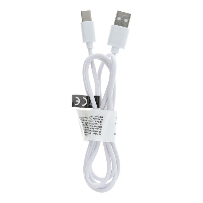 OEM - USB-C till USB-A kabel 2.0 C366 1m - Vit