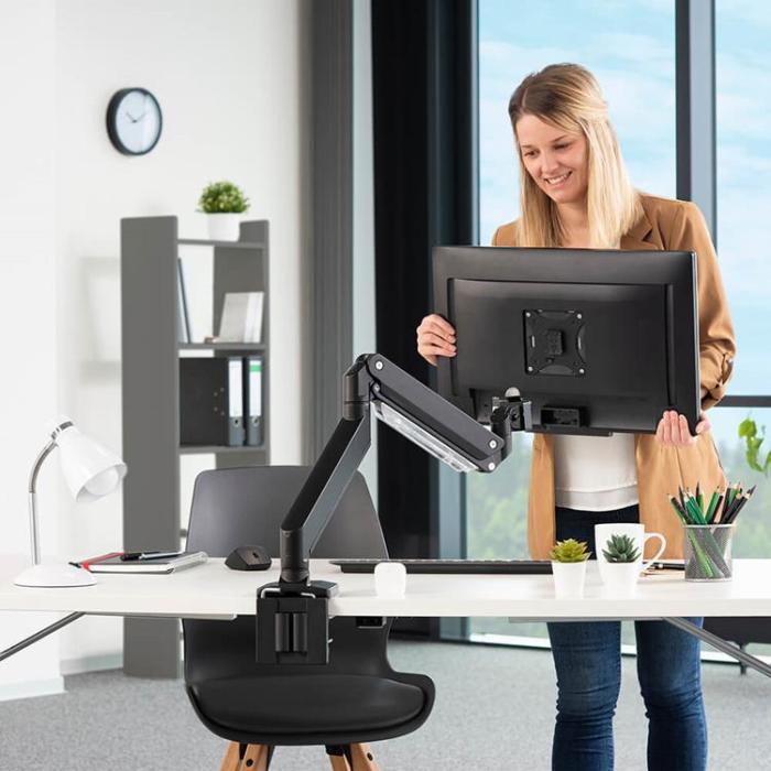 Hama - Hama Monitorfäste Performer För En Monitor - Dynamisk Svart