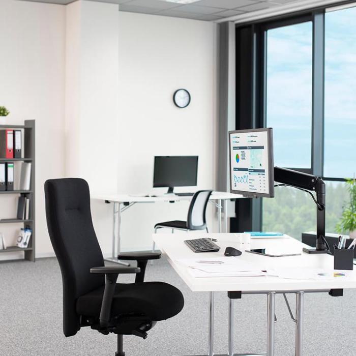 Hama - Hama Monitorfäste Performer För En Monitor - Dynamisk Svart