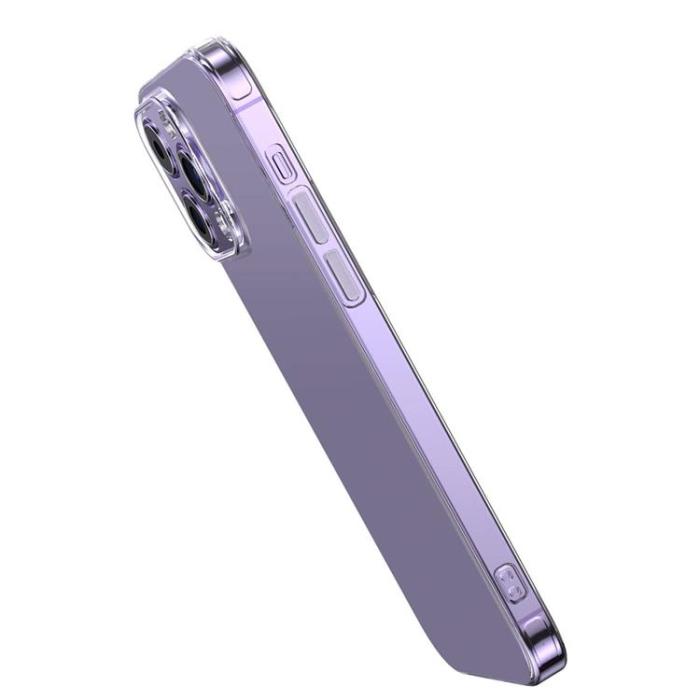 BASEUS - Baseus iPhone 14 Pro Max Mobilskal Armored Corning - Transparent