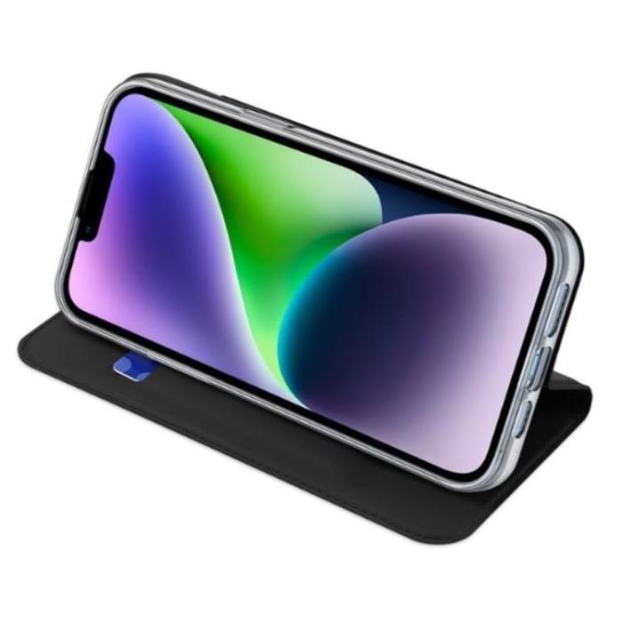 Dux Ducis - Dux Ducis iPhone 15 Plus Plånboksfodral Skin Pro - Svart