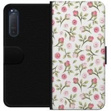 iSecrets - Pl&aring;nboksfodral till Sony Xperia 5 II med Blommigt
