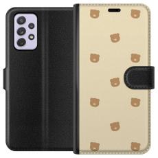 iSecrets - Pl&aring;nboksfodral till Samsung Galaxy A52s 5G med Bj&ouml;rnm&ouml;nster