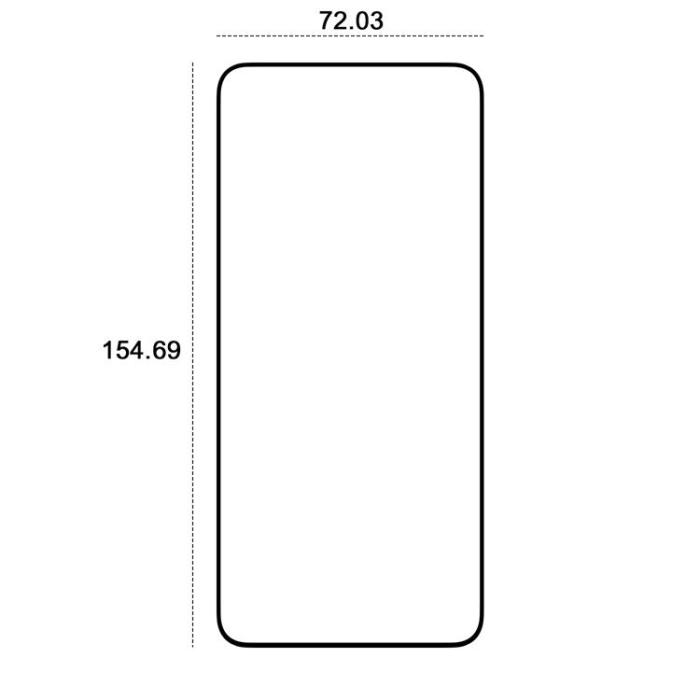 Etteri - Etteri Galaxy S25 Plus Härdat Glas Skärmskydd 9D - Svart