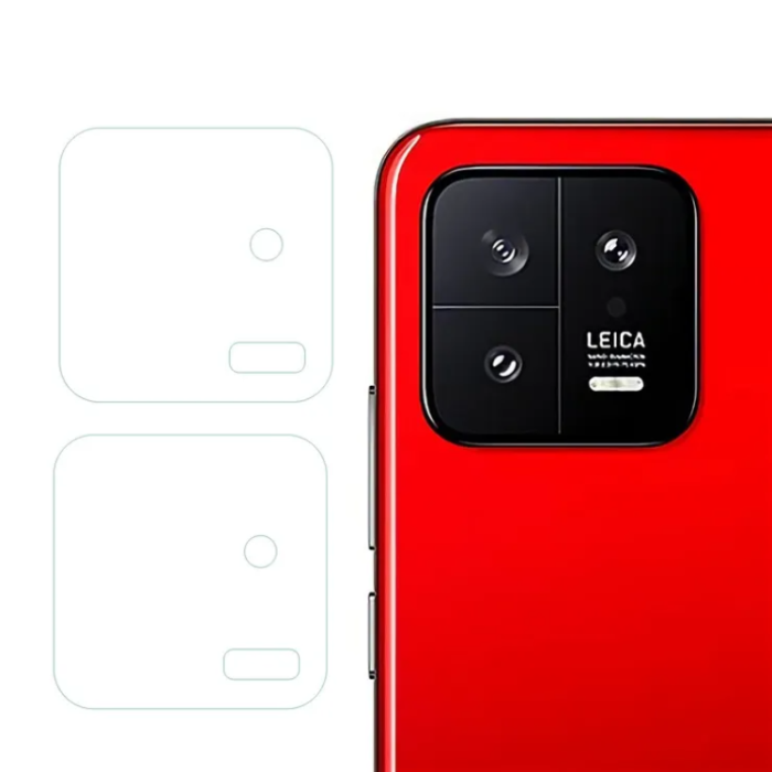 A-One Brand - [2-PACK] Xiaomi 13 Pro Kameralinsskydd i Härdat glas - Clear